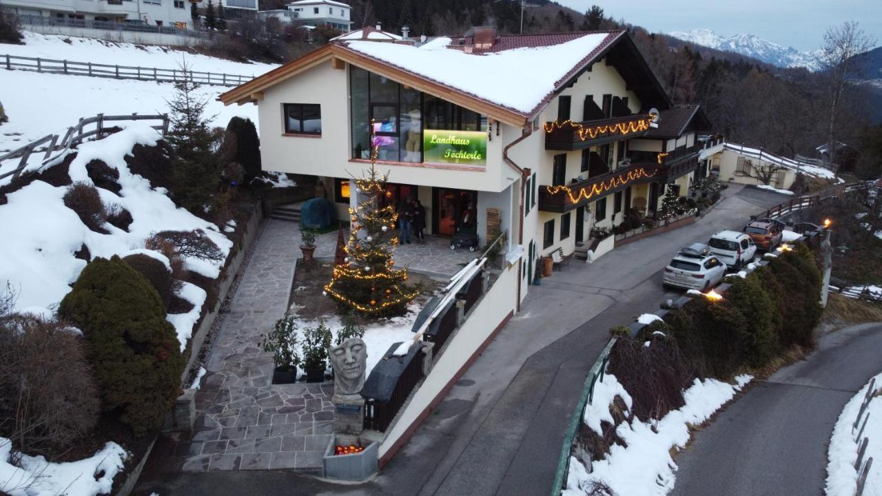 Landhaus Toechterle Telfes im Stubai Exterior foto